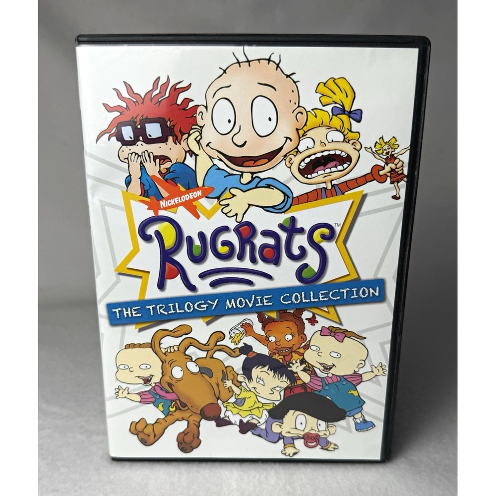 Nickelodeon Rugrats Trilogy Movie Collection DVD Set Widescreen/Full Screen PG